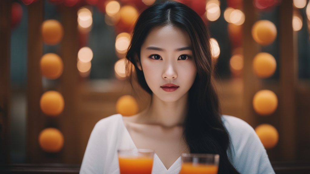 果汁里的甜蜜恋爱时光