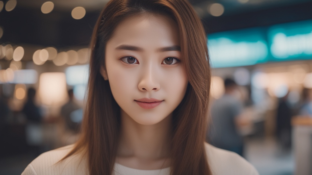 爱在购物中心美食广场的温馨时光