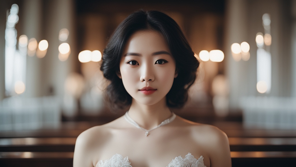 即将步入婚姻殿堂，穿婚纱时却想，没男友正常吗？