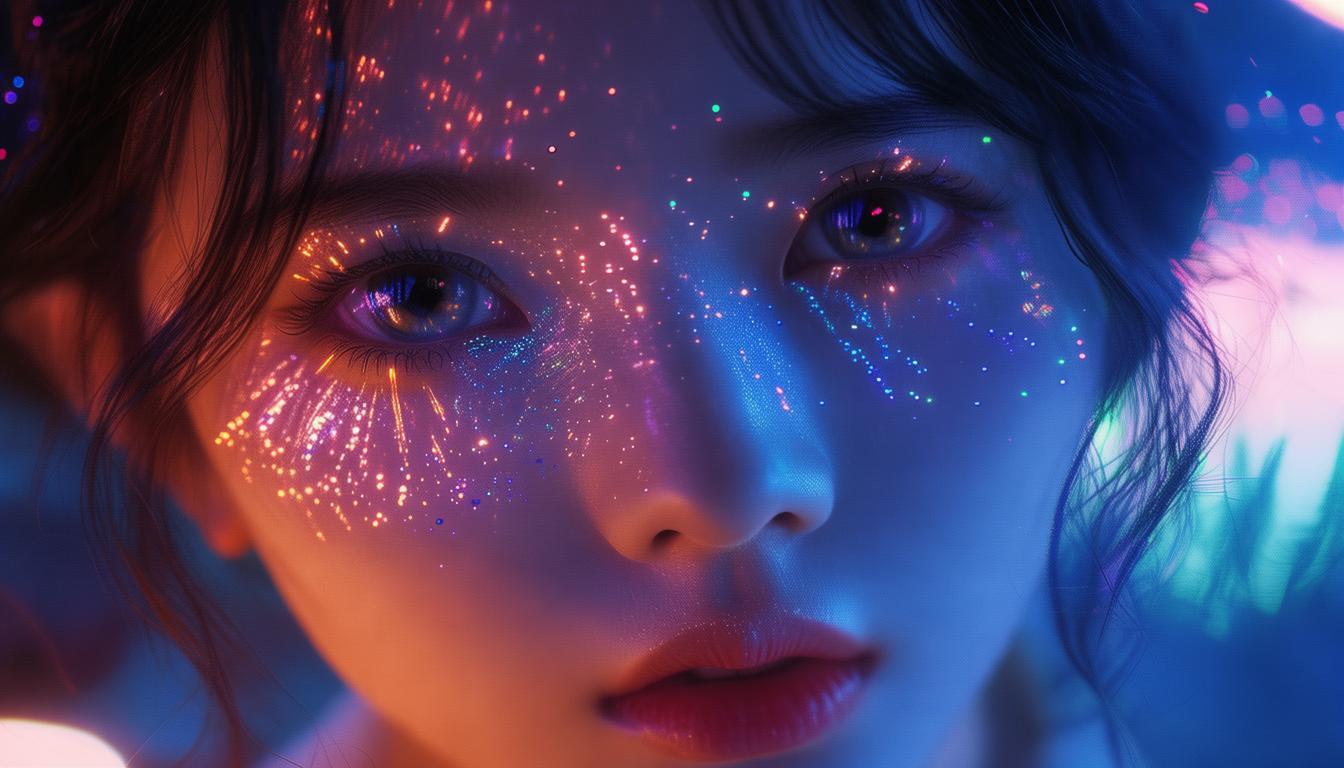 她眼中的烟花，藏着怎样的浪漫秘密？