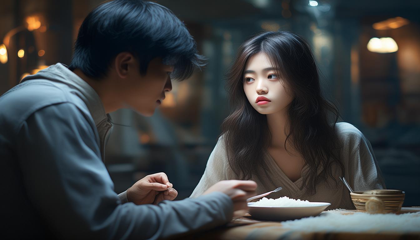 在爱的餐桌旁,男友吃米饭真的在省钱吗?