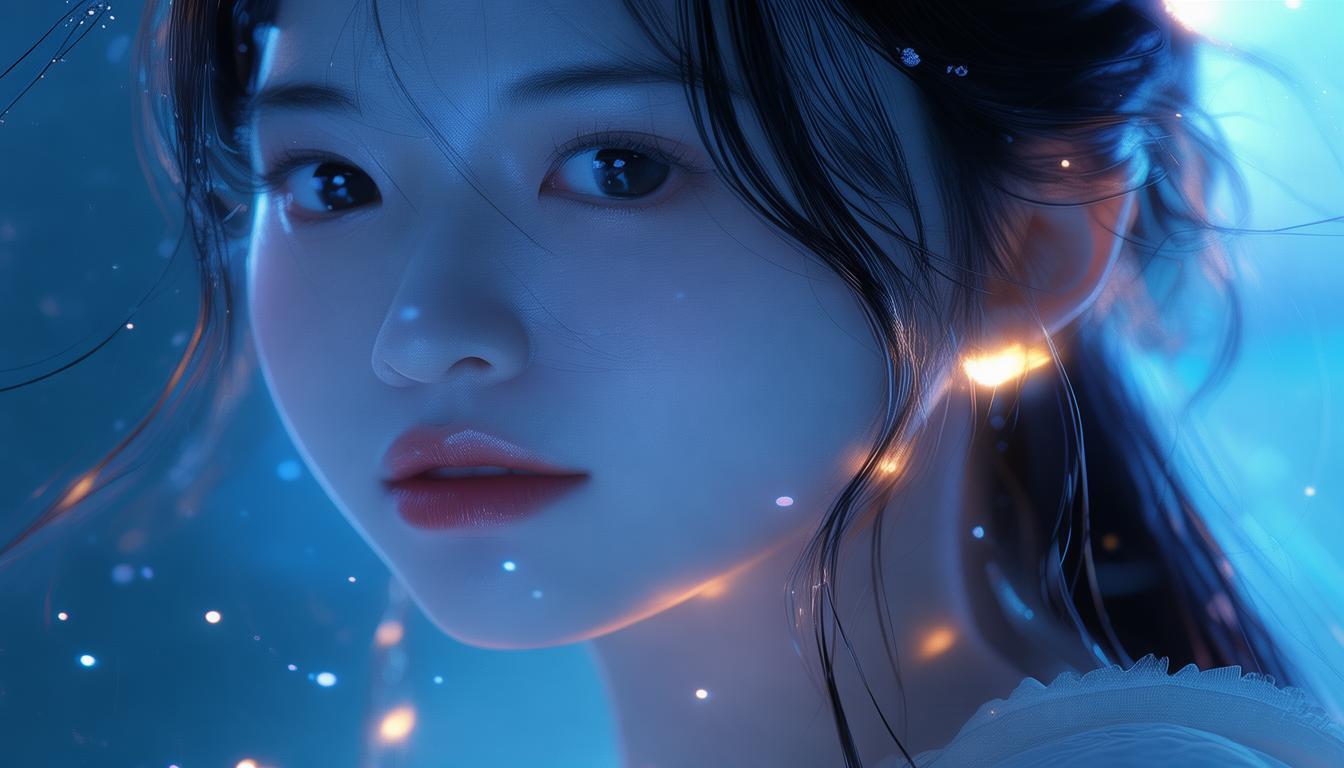 夜晚降临,我该以何种温柔问候我的女友?