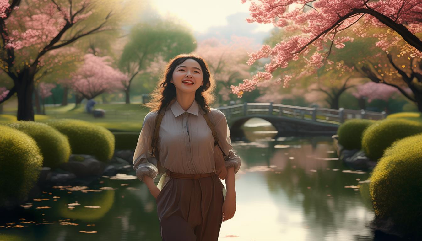 与恋人漫步公园，我们能共赏哪些浪漫景致？