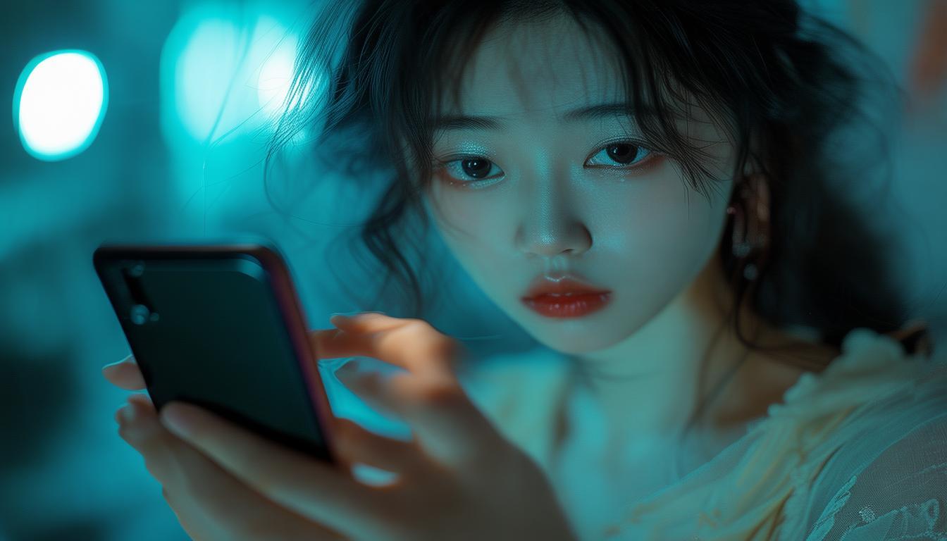 她真的在查手机试探那份情愫吗？