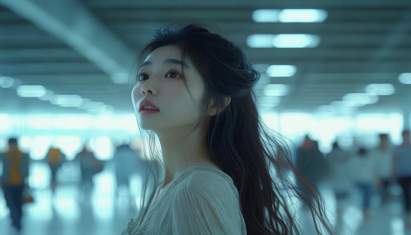 在韩的他，能否赴机场迎接归来的她？