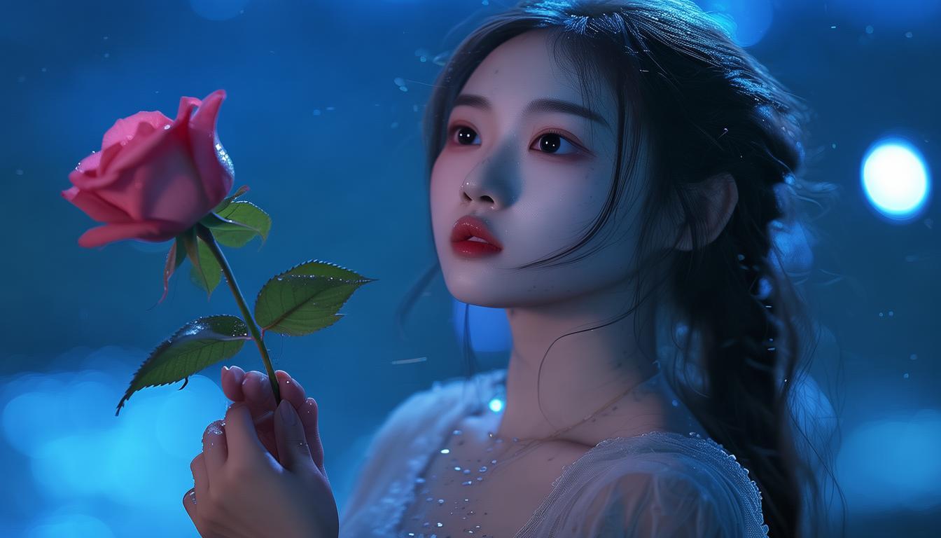 夜晚赠花，是否能让爱意更浓？