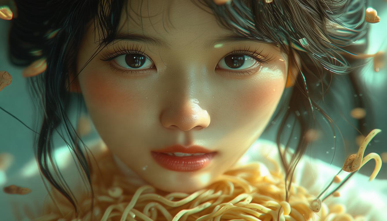 你是否愿意,与我共品一碗泡面?