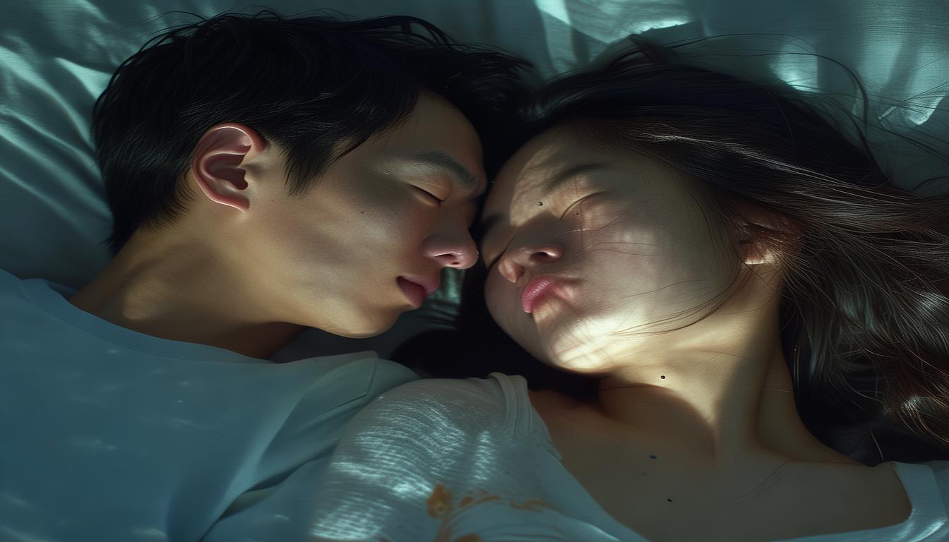 抱住男友睡着,是怎样的温柔梦境?