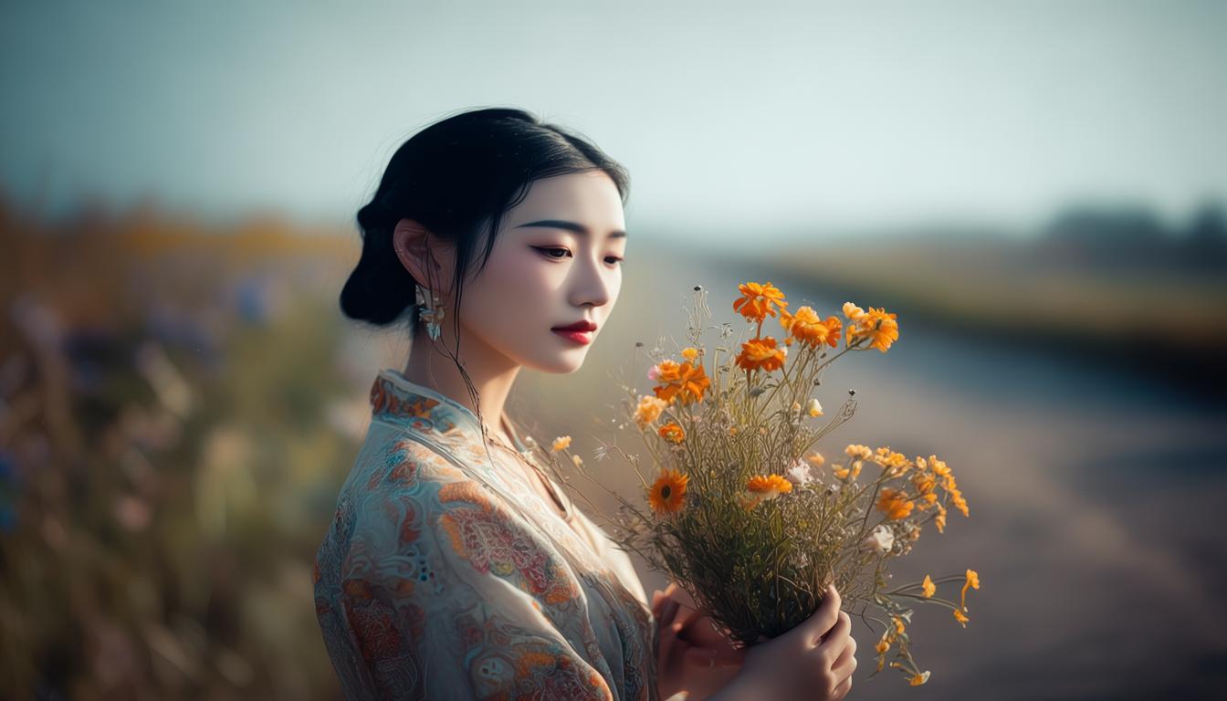 路边采花送女友，何物能诉我深情？
