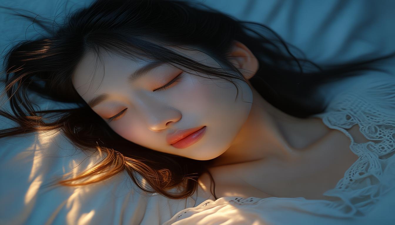 轻问心间,哄睡女友午睡,是否温柔以待?