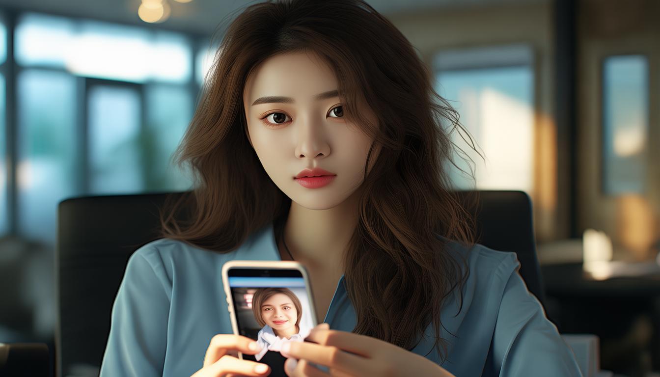 在办公室，手机挂女友照片可行吗？