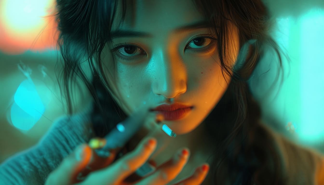 女友拿手递烟,是爱的另类表达?