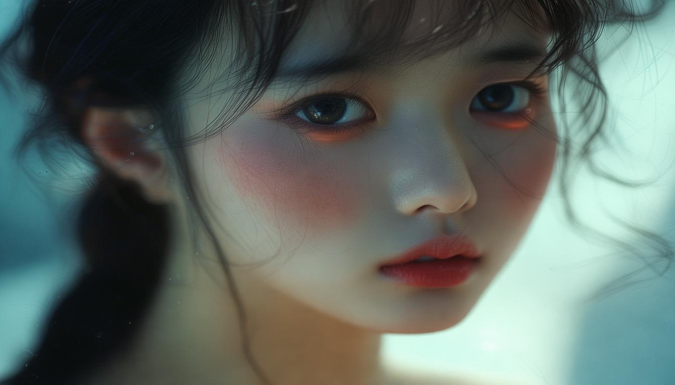 偷亲女友后疾步后退,是羞涩还是深情?