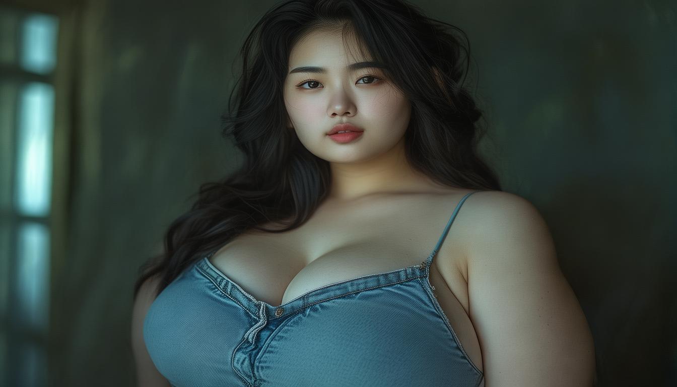 160斤的她穿男友裤，真的会好看吗？