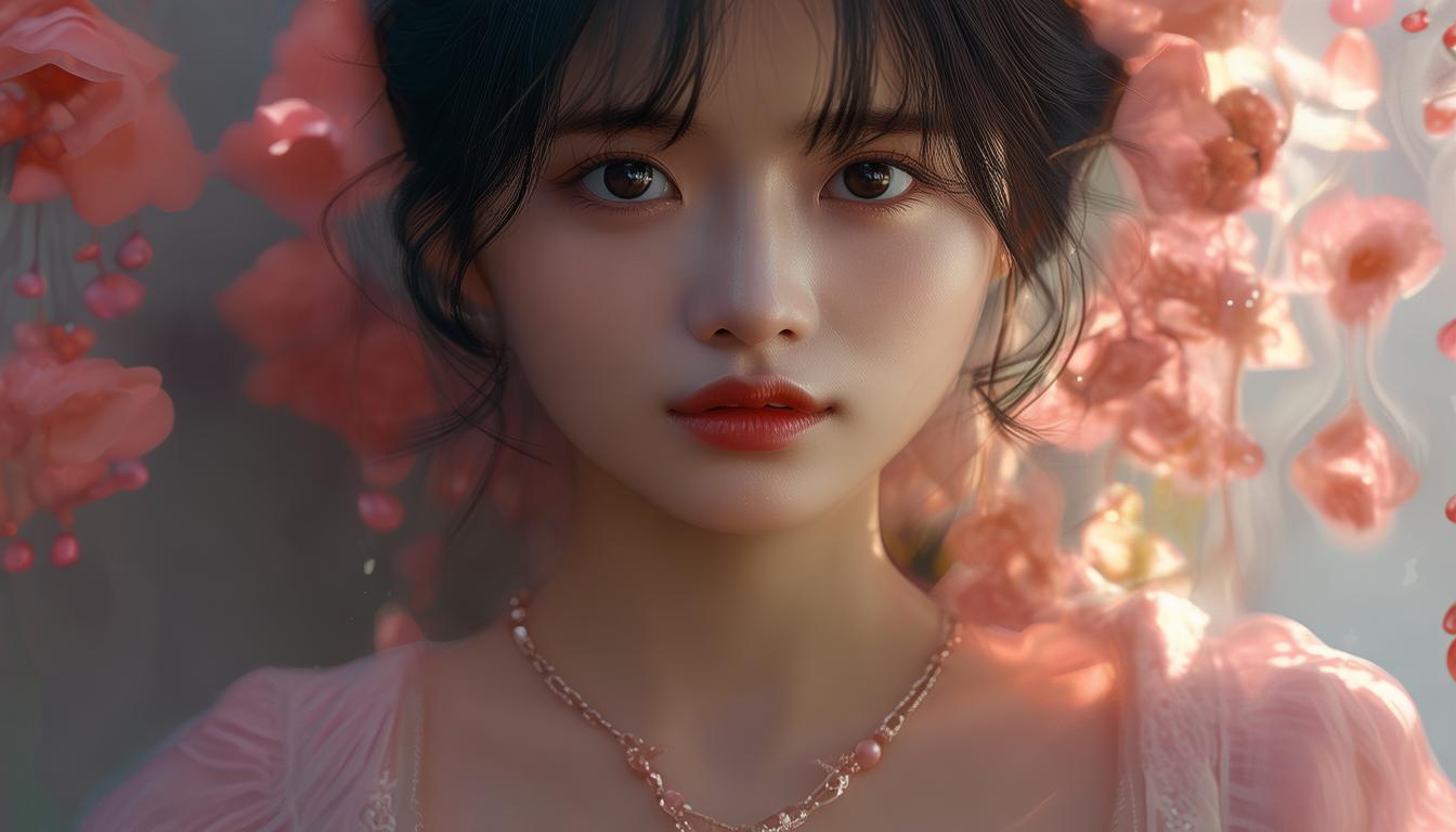 粉色项链赠挚爱，究竟藏着怎样的深情絮语？