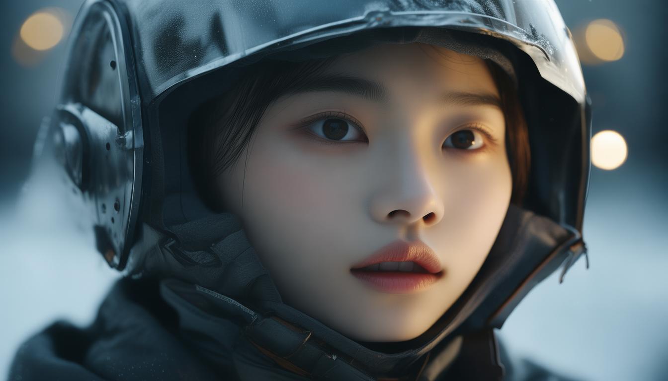 他戴我头盔的瞬间，是心动暗号吗？