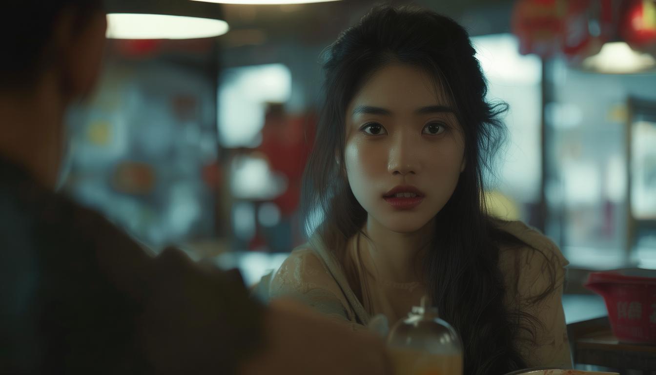 她携男友共赴面馆，是巧合还是心碎序曲？