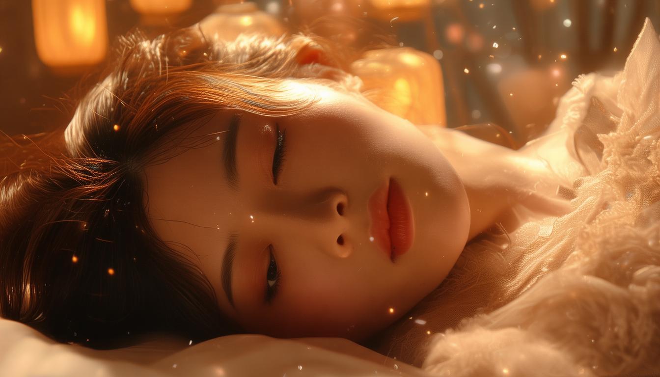 女友的神奇睡姿，藏着多少爱的秘密？