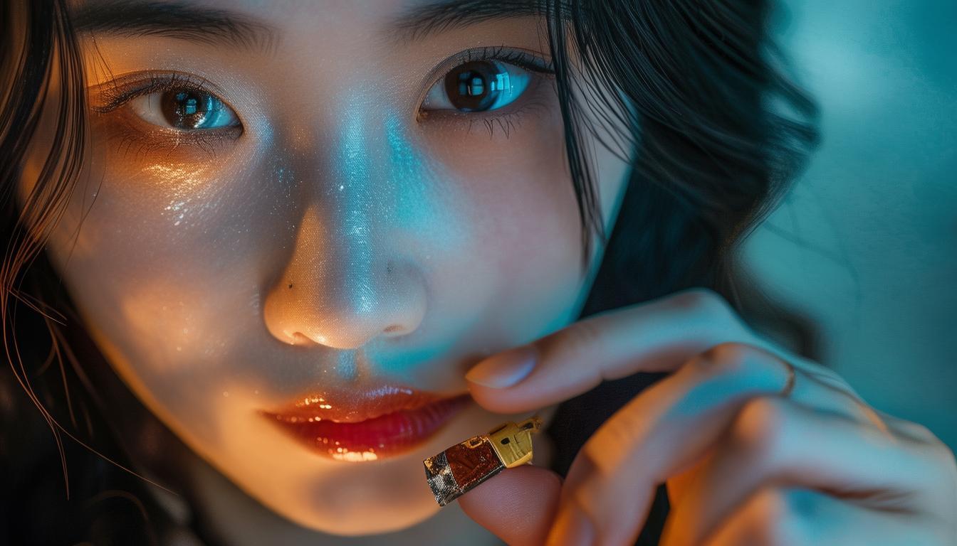 她指尖的秘密，是否藏着爱啃的温柔？