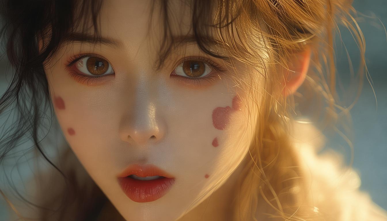 当她当众轻吻我脸颊，这是爱意最炽热的告白吗？